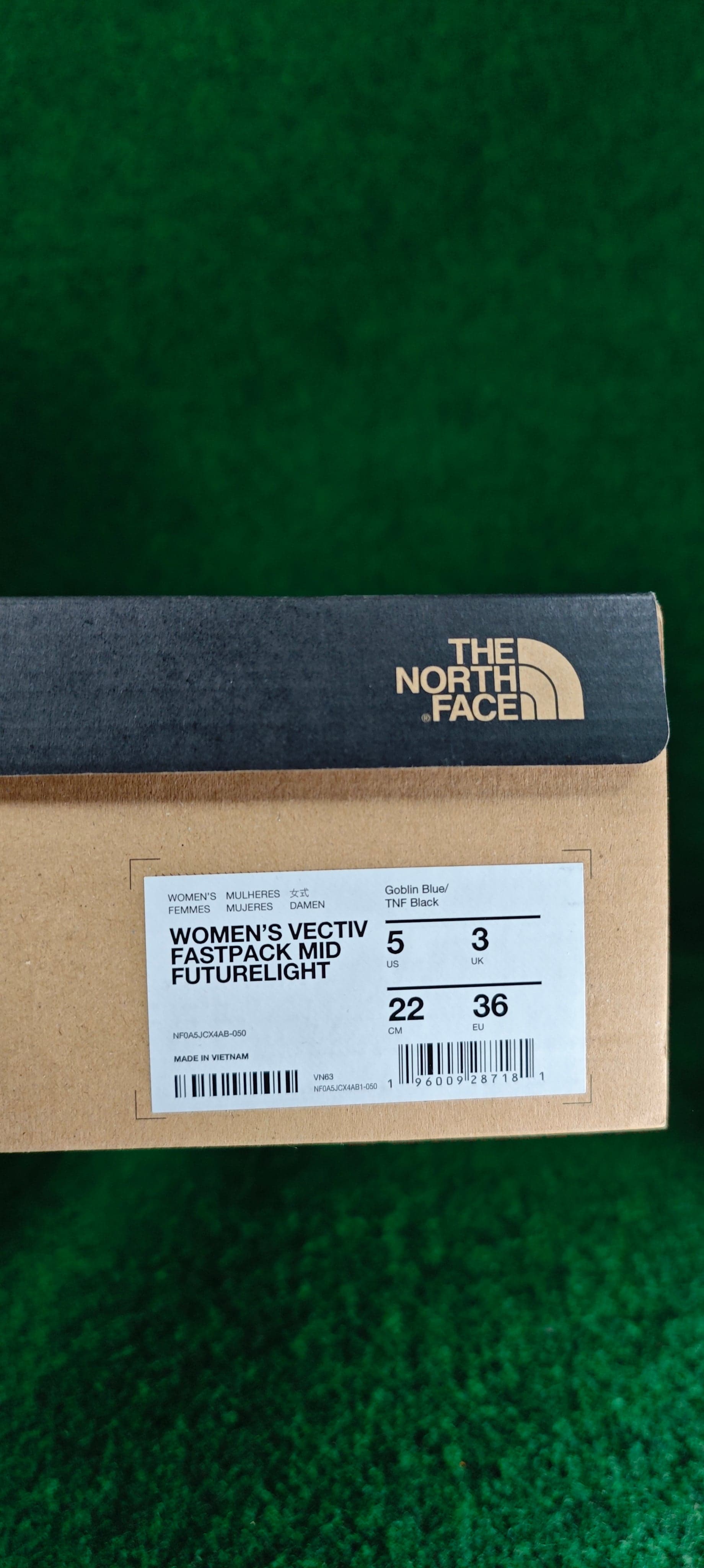 The North Face Women’s VECTIV Fastpack Mid FUTURELIGHT – Goblin Blue / TNF Black