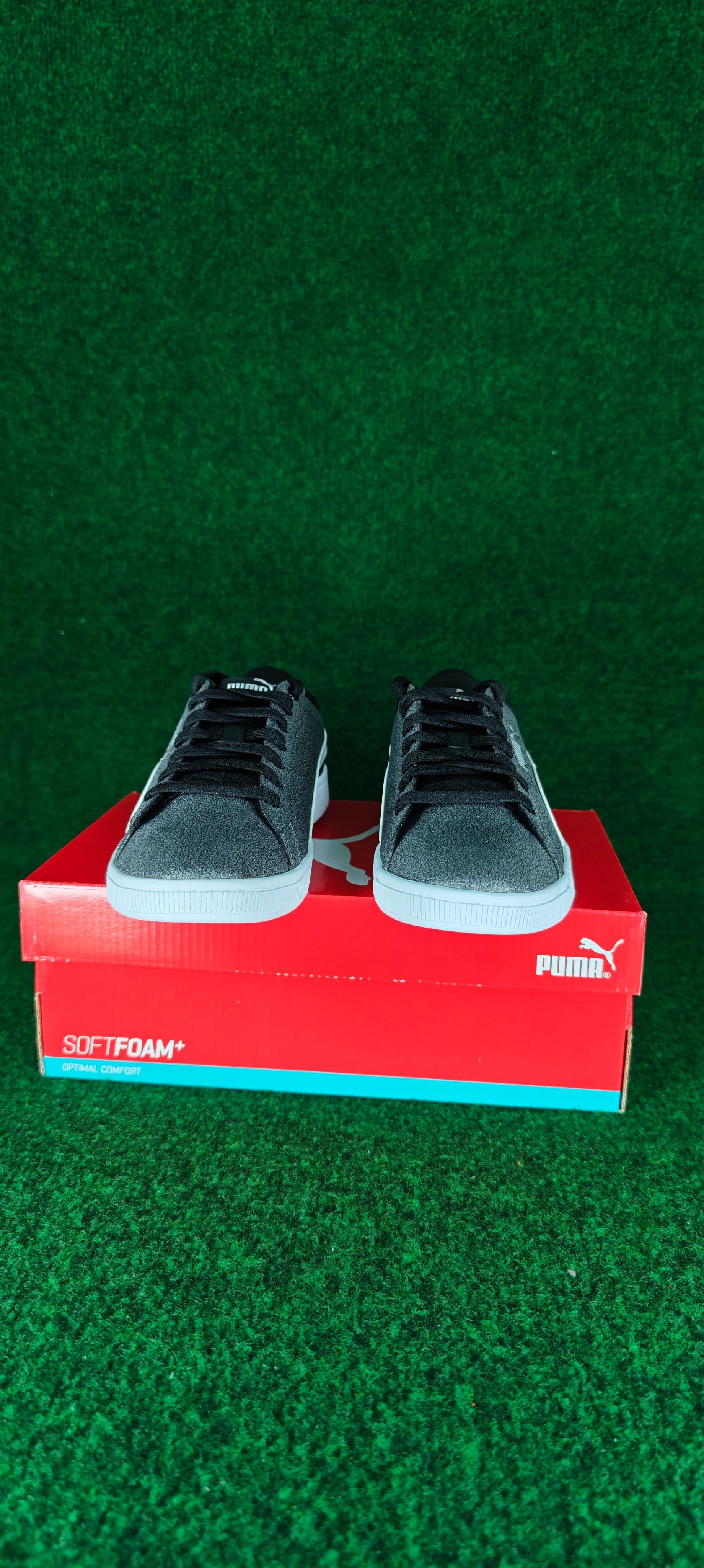 Puma Vikky v2 Glitz 2 Jr – Argent / Blanc / Noir