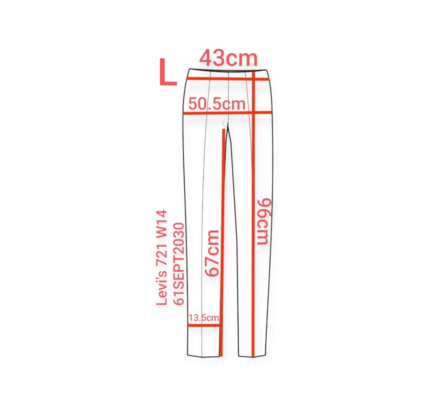 Levi’s 721 High-Rise Skinny