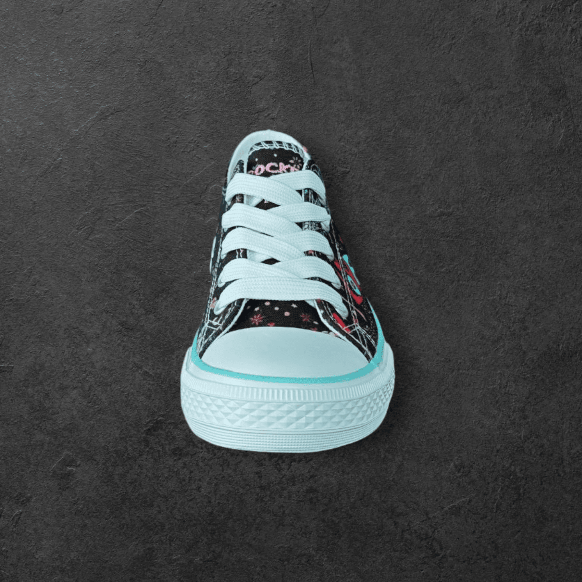 Dockers Sneakers Graphiques Noir/Fuchsia