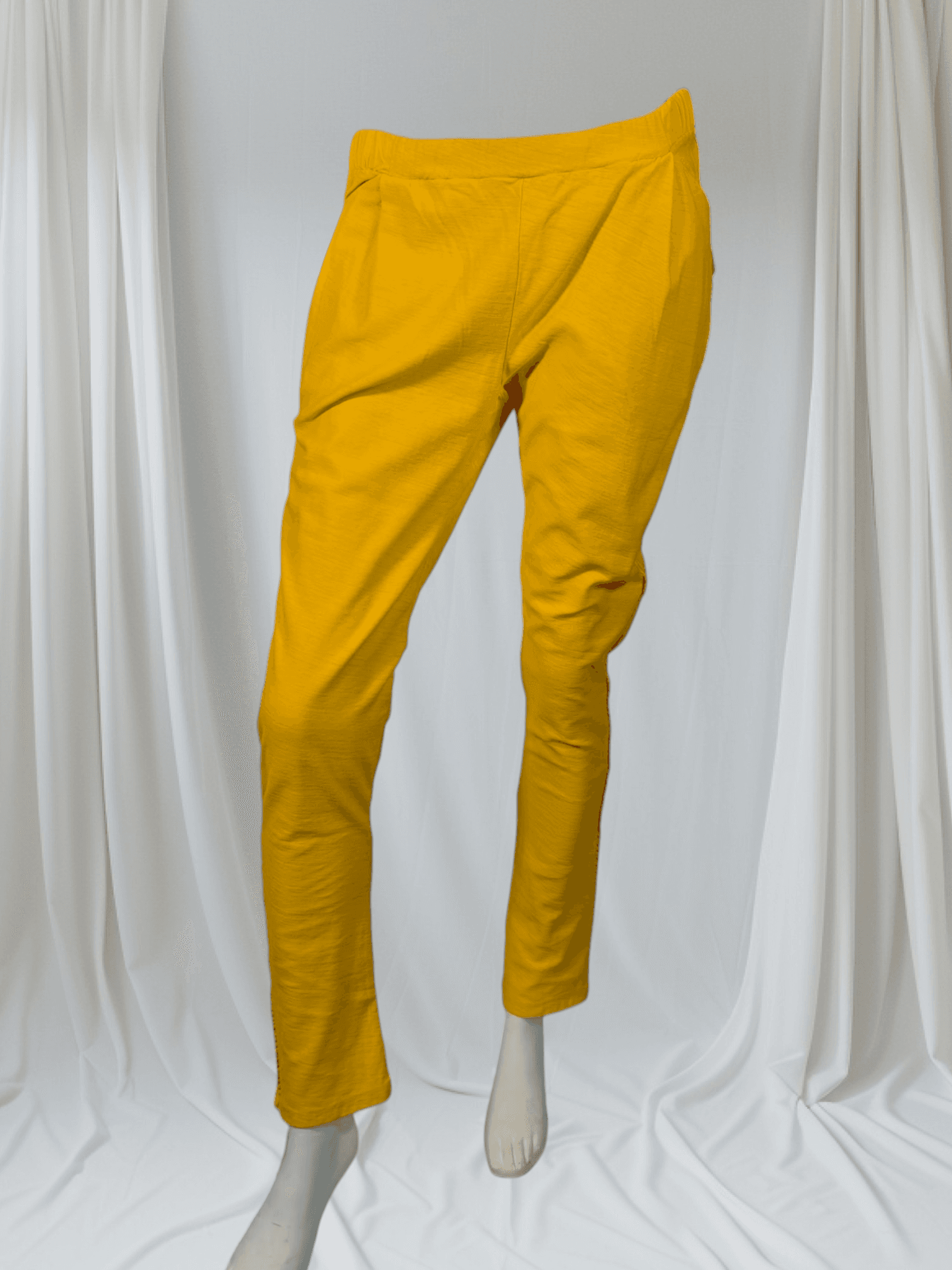 Américain Vintage – Pantalon jaune moutarde