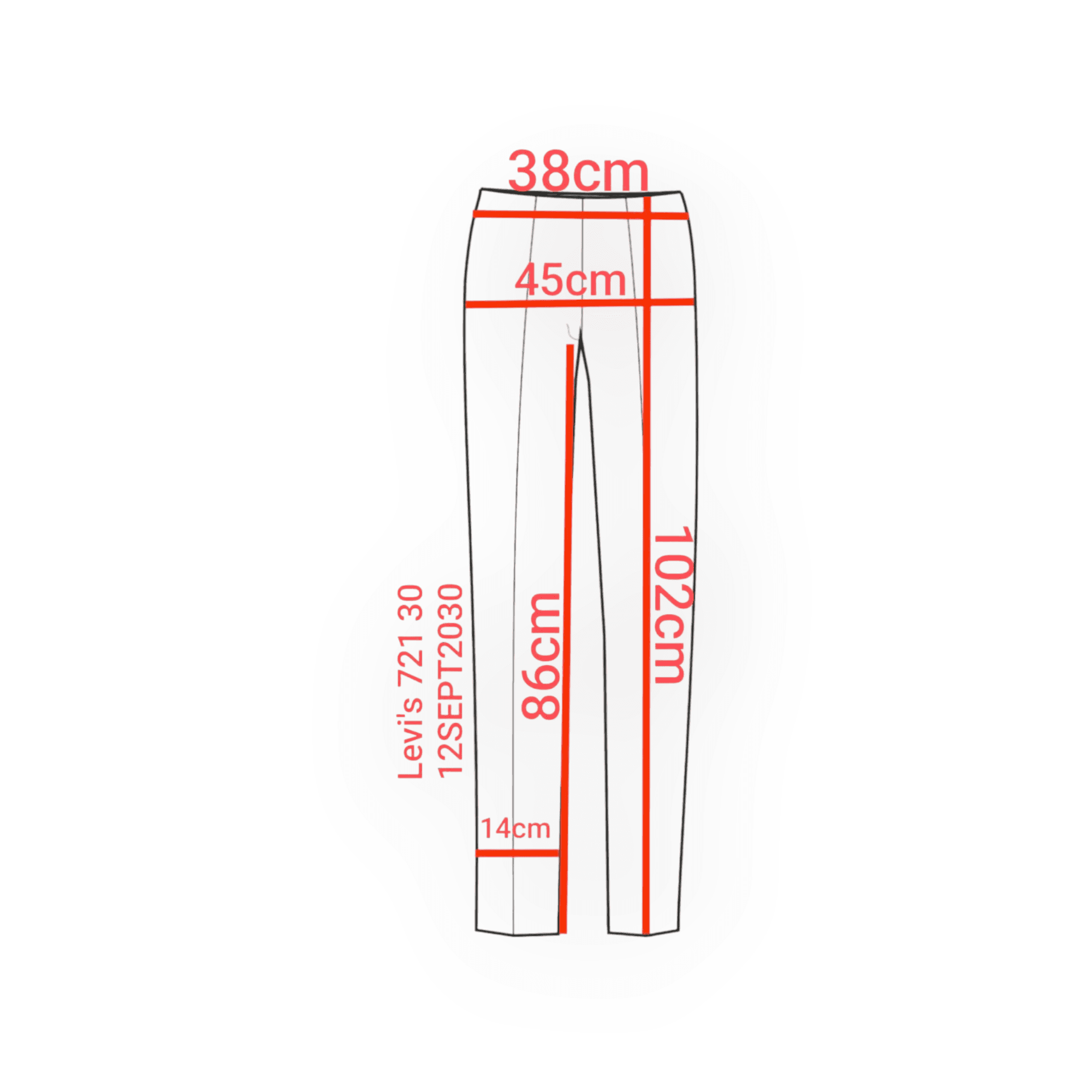 Levi’s 721 High-Rise Skinny