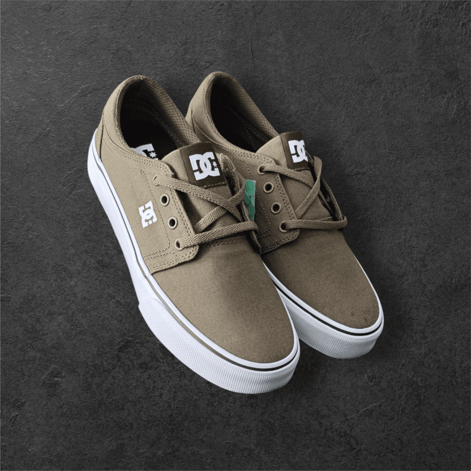 DC Shoes Trase TX Olive/Blanc
