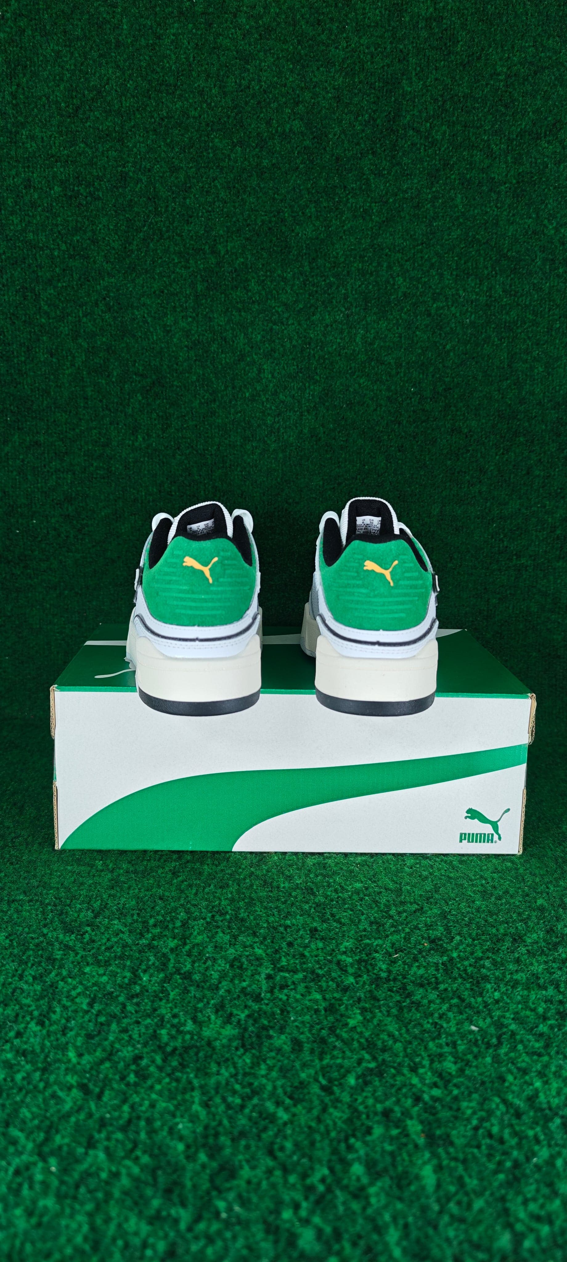 PUMA Slipstream BBall Jr — Blanc / Vert Archive