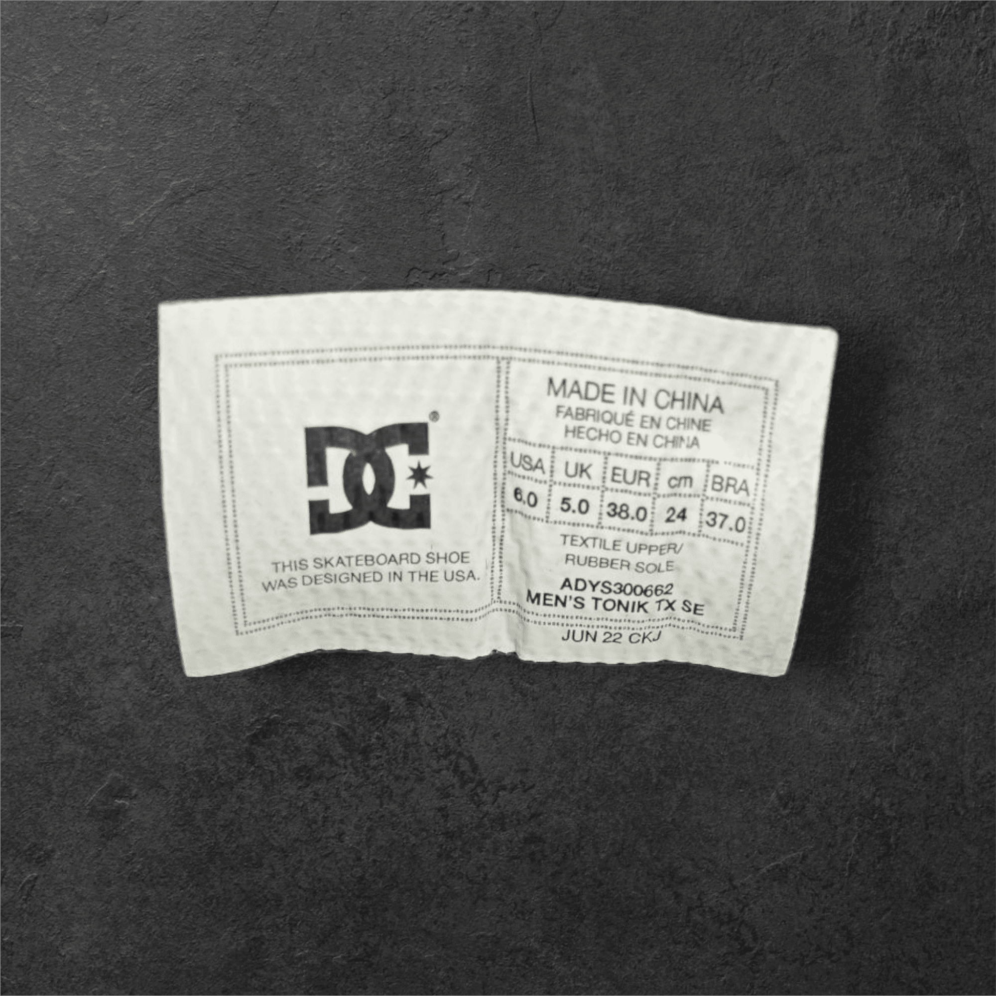 DC Shoes Tonik TX SE – Gris/Blanc