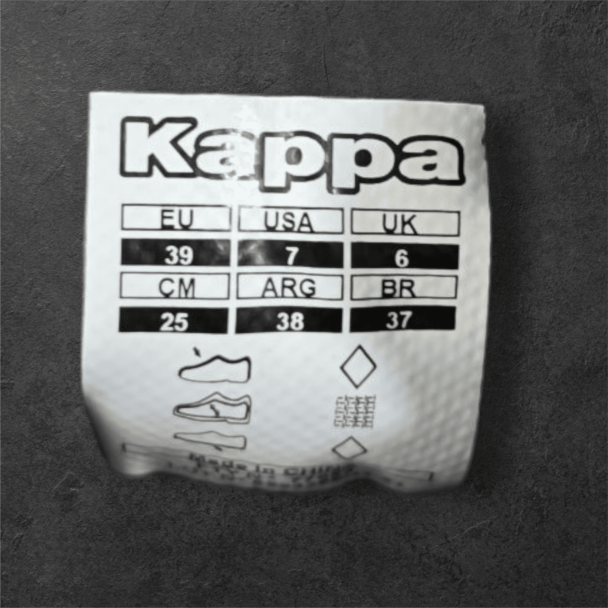 Kappa Sneakers Noires & Blanches